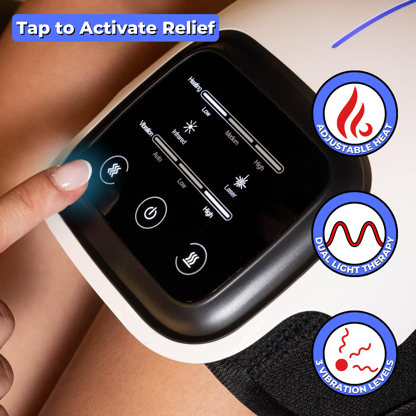 LumaKnee Pro - 3 in 1 Knee Therapy Device